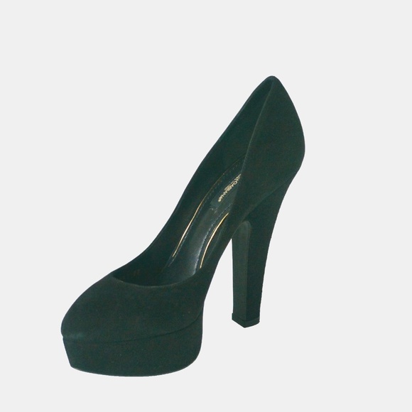 NIB DOLCE & GABBANA SUEDE PUMPS - Picture 1 of 10